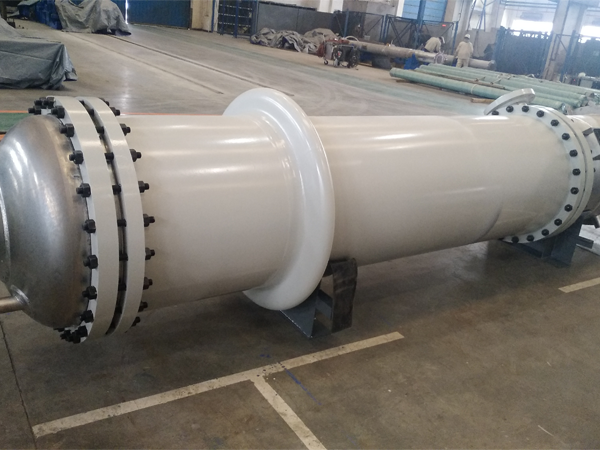 Zirconium heat exchanger